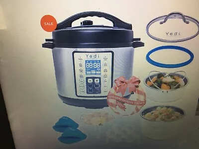 Total Package Pressure Cooker Instant POT Accessory Kit Stainless Steel 6QT • $104.58