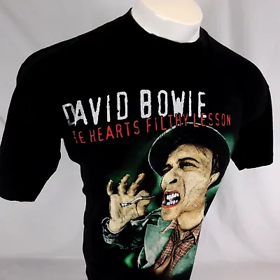 VTG 1995 David Bowie The Hearts Filthy Lesson Outside Tour Men Black Sz XL • $299.99