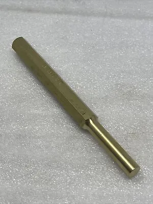 SK Tools 3/8” Brass Drift Punch 6326 Hex Shank 6” Long USA Made New • $14.99