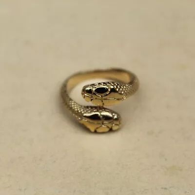 Gothic Snake Ring Animal Signet Ring Women Ring Men Pinky Ring Silver Ring • $20