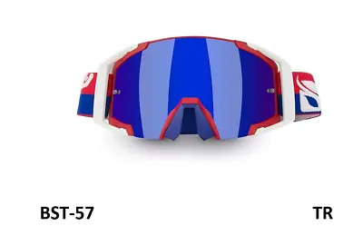 Motocross Riding Goggles Dirt Bike ATV Motorcycle Gafas Anti-UV Ski Googles Blue • $15.99