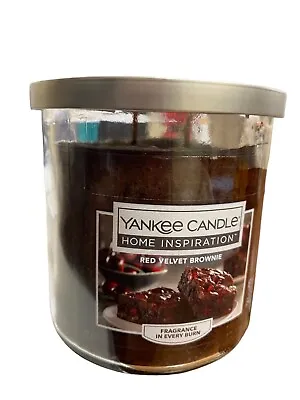YANKEE CANDLE/ Home Inspiration/ Red Velvet Brownie/ 12 Oz (340 G)/ Jar/  NEW! • £16.89