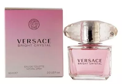 Versace Bright Crystal 3.0 Oz Perfume For Women New In Box • $45.97