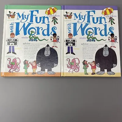 My Fun With Words Dictionary Book 1 And Book 2 A-K And L-Z By James Ertel • $15.99