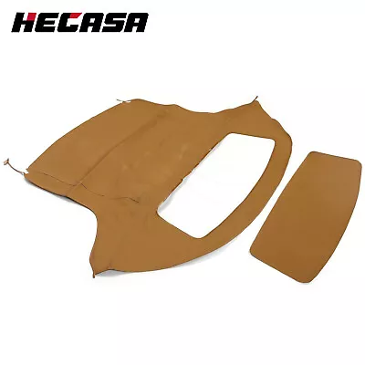 HECASA For BMW Z3 1996-2002 Convertible Soft Top Tan W/ Plastic Window 96-02 • $83.99