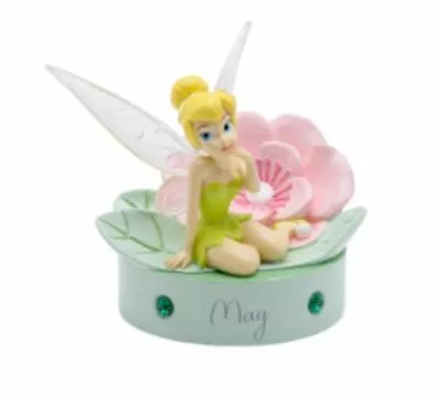 Tinker Bell Birthstone May  Sculpture Ornament 9cm Widdop And Co • $59.95