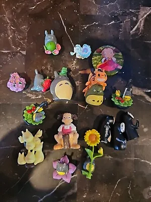 12 Pc + 2 Pins My Neighbor Totoro Figure Hayao Miyazaki Anime  • $30