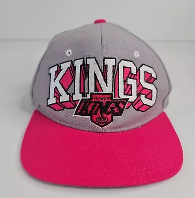 Unisex Zephyr The Z Hat NHL Original Snapback Kings LA Cap Pink/Grey/Green  • $26