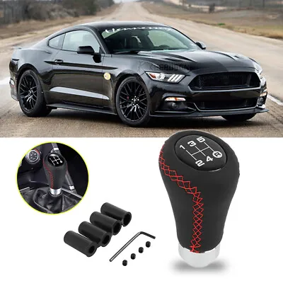 1x 5-Speed Manual Gear Stick Shift Knob Shifter Lever Head For Ford Mustang GT • $14.07