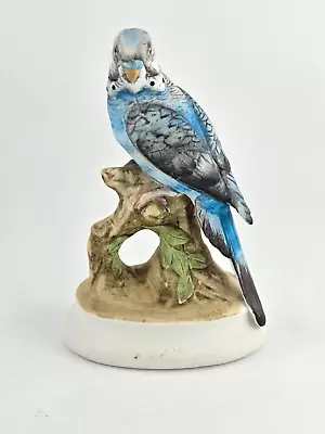 Vintage Lefton Blue Parakeet Hand Painted Japan KW395 • $22.99