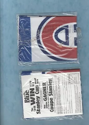 1999 Labatt Blue Stanley Cup Banner Montreal Canadians • $5.99