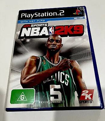 PS2 PlayStation 2  Game NBA 2K9 PAL Tested & Working Fast Free Post • $9.95