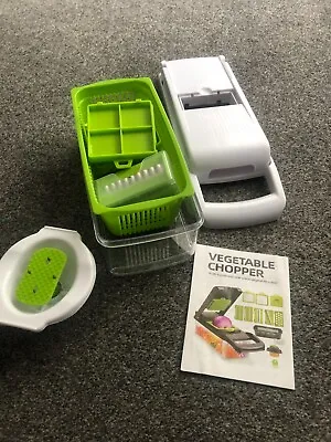 £6 • Buy 15-in-1 Vegetable Chopper Mandoline Vegetable Cutter Slicer Food Chopper Kitchen