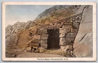 Monadnock Mt New Hampshire~Rain Shelter~1917 Postcard • $13