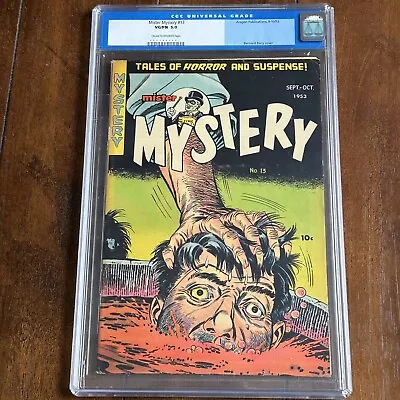 Mister Mystery #13 (1953) - PCH! Golden Age Horror! Bernard Baily! - CGC 5.0 • $3500