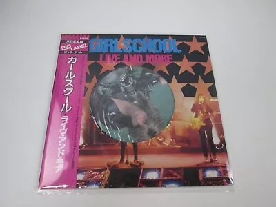 Girlschool Live And More VIP-5913 With OBI Japan LP • $25.99