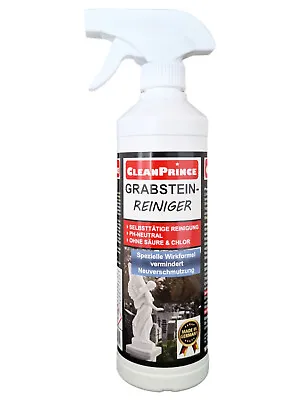 Grave Stone Cleaner 05 Liter Natural Stone Marble Rock Cleaner Tomb Cleaner • £12.65