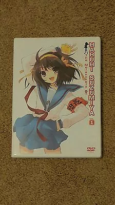 The Melancholy Of Haruhi Suzumiya - Vol. 1 (DVD 2007) Like New • $12