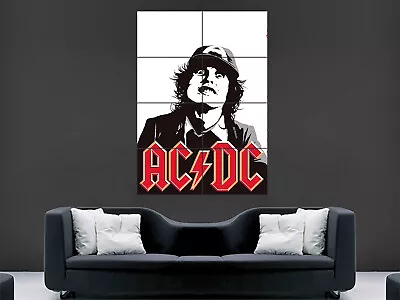 Ac Dc Music Band Poster Wall Art Large Print Image Giant Rock Music • £18.75