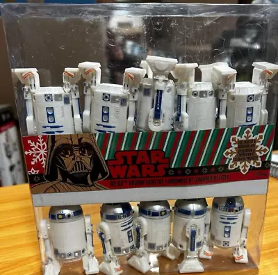 Star Wars R2D2 Holiday Light String Set Indoor Outdoor • $12.99