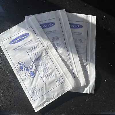 Lansinoh 3 Breastmilk Storage Bags Brand New ( 3 X 2 Sets) • £2.50