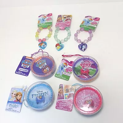 My Little Pony Frozen Paw Patrol Disney Princess Bracelet Rings Jewelry Dress Up • $12.99