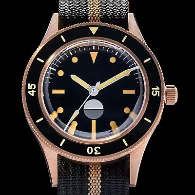 THORN Watch Men Hygrometer Tin Bronze Diving Automatic Mechanical Sapphire 200M • $248.99