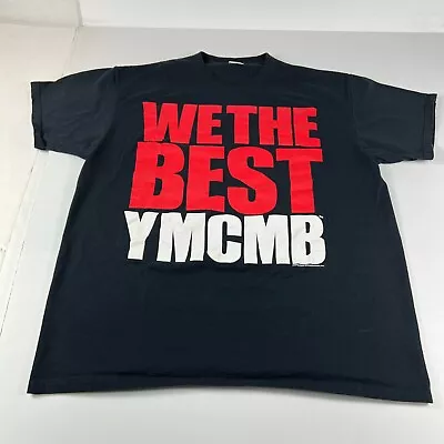 2012 Cash Money Records We The Best YMCMB Shirt Adult Extra Large Black Rap Tee • £38.91