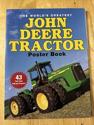 THE WORLD'S GREATEST JOHN DEERE TRACTOR POSTER BOOK By Voyageur Press Rare • $95