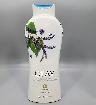 Olay Fresh Outlast Body Wash Birch & Lavender B3 Hydrating 22 Oz • $16.75