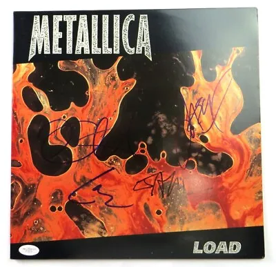 Metallica Signed Autographed Album Vinyl Cover Load Hetfield Ulrich Newsted JSA • $3999.99