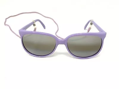 Vintage Ski Sunglasses Taiwan Roc Mirrored  Mountaineering Glacier Frame Violet • $50
