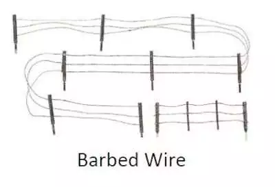 O Barbed Wire Fence (15pcs) • $20.86