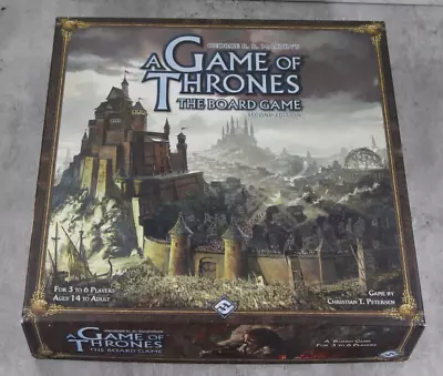 A GAME OF THRONES - THE BOARD GAME 2ND EDITION -Fantasy Flight Games • £19.99
