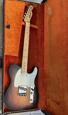 1969 Vintage Fender Telecaster Electric Guitar Sunburst W/ Case Rare Burst • $9700.99