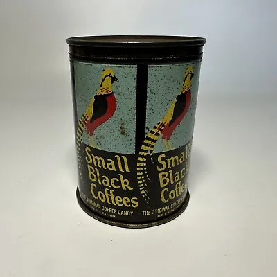$15 • Buy Vintage Small Black Coffees The Original Coffee Candy Tin Can