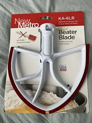 New Metro KA-6LR Original Beater Blade Works W/ Most KitchenAid 6 Or 7 Qt Bowl-L • $16.99