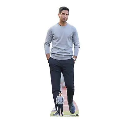 Mikel Arteta Football Manager Lifesize Cardboard Cutout / Standee With FREE Mini • £39.99