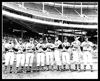 1955 Milwaukee Braves Photo 8X10 - Aaron Mathews Spahn • $7.95