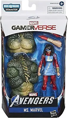 Marvel Legends Gameverse Series Abomination BAF - Ms. Marvel Action Figure • £19.99