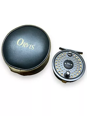 Vintage Orvis Battenkill 5/6 Disc Fly Reel With Case • $125