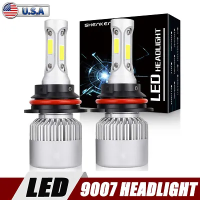 For Hummer H2 2003-2009 LED Headlight High/Low Beam Bulbs 6000K Kit Bright White • $18.93