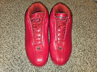 DADA Supreme Red & Black Mens Designer Sneakers Shoes Size 13 • $119.99