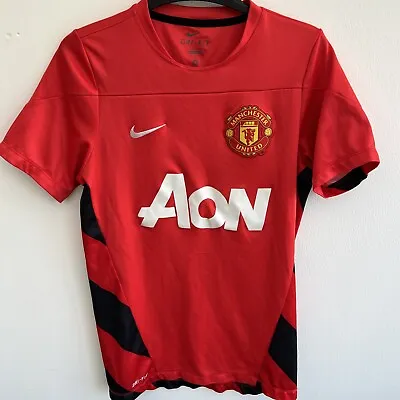 £15.45 • Buy 2011/2013 Manchester United Training Football Shirt Home Kit Size Small Mens