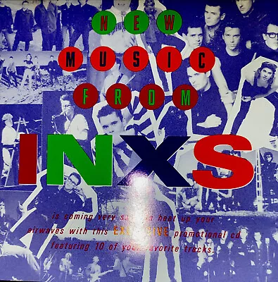 INXS Promo Cd “New Music From INXS” Rare Michael Hutchence CHEAPEST ON EBAY • $18.99