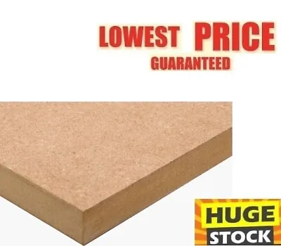 £849.11 • Buy MDF SHEETS BOARDS 6/9/12/18/25mm - LIMITED DELIVERY OPTIONS -MESSAGE BEFORE BUY 