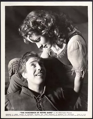 MAUREEN O'HARA Edmond O'Brien HUNCHBACK OF NOTRE DAME Orig Photo Sexy Actress • $44.95