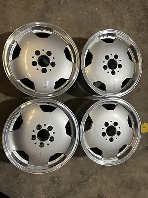 Genuine 16 OZ For AMG Aero Mercedes W126 R107 500sl 380 560 SEC Premerger Wheels • $1350