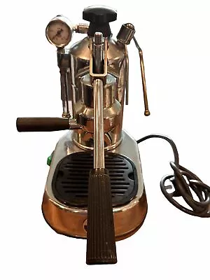 La Pavoni Lever Espresso Machine - Silver • $400