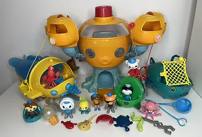 £94.90 • Buy Octonauts Toys Figures Bundle Octopod Gup S E A Playset Octo Alert Working Sound